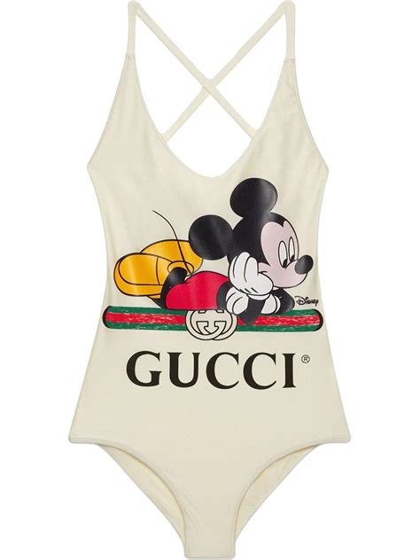 gucci mickey mouse bathing suit|where to buy disney gucci.